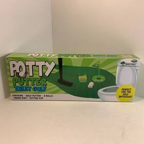 Big Tree 840252717352 Potty Putter Toilet Golf Novelty Perfect For The Enthusiast New