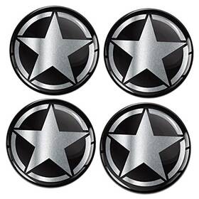 A-4170 Biomarcosmetics 4 X 70 Mm 3d Silicone Sticker For Hub Caps Wheel Cover
