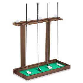 Gey-blosssound-1967 Blosssound Golf Putter Stand For 8 Clubs And 12 Balls Wooden Club Holder Golfs Rack D