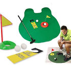 Blue Foot Products Fashion Toilet Bathroom Mini Golf Mat Set Potty Putter Putting Game New Hot 852668940378