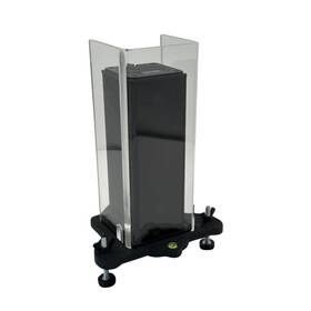 Bogeys2birdies 198715665406 Leveling Stand And Protective Shield For Square Golf Launch Monitor Heat Pro