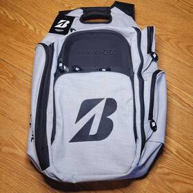 Bridgestone 760778086124 Golf Champions Backpack Heather Grey 2023 New With Tags