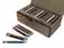 Brm4144 Musgravepencilsbeaconridge Wooden Lead Pencils Beacon-ridge Half With Eraser Golf Classroom Pew 713757843324