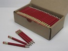 Brm4144red Beacon-ridge Red Half Pencils 748252781802