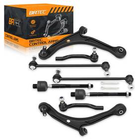 Brtec Bccak1326 8pcs Front Lower Control Arms Kit Compatible With Acura Mdx 2006 Honda