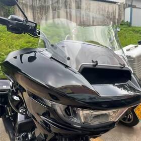 Brtwdwoy 722967830086 12 Inch Wave Windscreen Windshield Compatible For Harley Cvo Road Glide Fltrxse