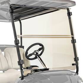 09-053 Buggies Unlimited Club Car Precedent /tempo Golf Cart Clear Folding Windshield Quick Disconnect