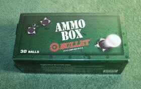 Bullet 840254101494 New In Ammo Box Titanium White Golf Balls 30