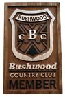 Bushwood-wood-carved-sign Readygolf Bushwood Country Club Member Wood Carved Sign 655881512717