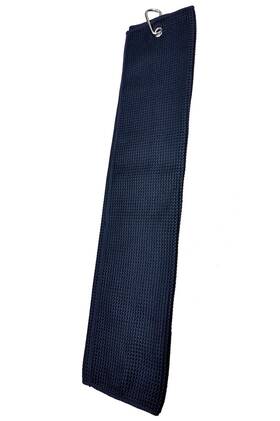 Caddydaddy 895328002672 Golf Microfiber Tri-fold Towel Blue 16 Inch X 24