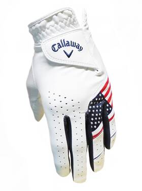 Callaway 194518980470 New Rh Weather Spann Usa Edition Golf Glove Mens Medium M