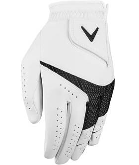 Callaway 197193402909 New Golf Weather Spann Glove Mens Large White 2-pack