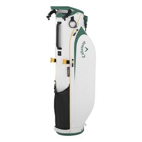 5124079 Callaway 2024 Par 3 Golf Stand Bag White Green Gold