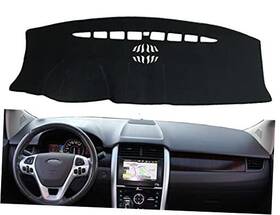 Cmmj54 Carscare Dash Cover Dashboard Mat For Ford Edge 2011 2012 2013 2014 With Center