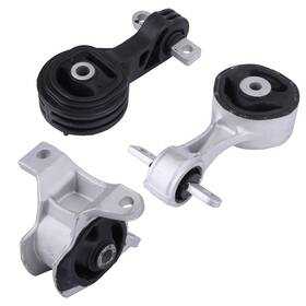 A65052 Carxpoty Engine Motor Mount Front Upper Left Rear 3pcs For 2013-2015 Acura Ilx A65