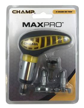 Msw520 Champ Golf Spikes Maxpro Wrench Black And Yellow