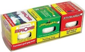 Cgp-98196 Charter Golf Triple Trouble Three Different Trick Balls White