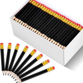 Mm-chivao-5015 Chivao 288 Pieces Golf Mini Pencils Bulk With Eraser #2 Hb Short Black