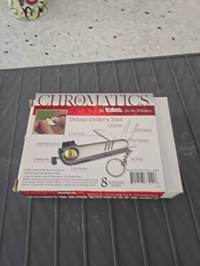 83551 Chromatics New In Box Deluxe Golfers Tool By Totes- 8 Functions