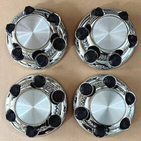Cmaos 717956551356 4pcs Set Fit For 2000-13 Chevy 1500 Truck Van 16 Inch 17 6 Lug Chrome Whee