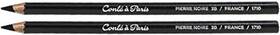 5002060 Cont Paris Artistsft Pencils Pierre Noire 3b Pack Black
