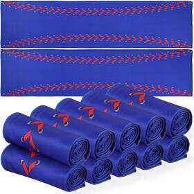 Din-craftydream-0204 Craftydream 12 Pcs Cooling Towel Baseball Football Basketball Breathable Chilly Blue
