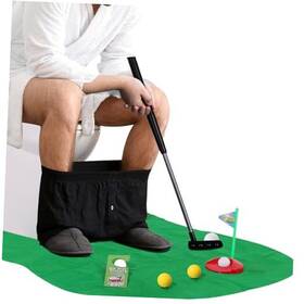 Kygef01 Crikele Bathroom Toilet Golf Putter Practice Mini Potty