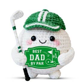 Cykara 60yg Dad Gifts For Fathers Day - Best By Par Funny 3.74 X 3.34 Inch White