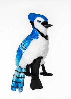 Daphnes 710489032019 New Headcovers Blue Jay 460cc Driver Golf Headcover