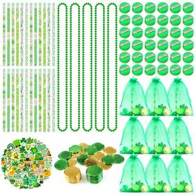 20241231084938 Datingshiny 230 Pcs St. Patricks Day Gift Set Wood Lead Pencils With Mix