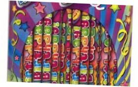 78218 Designway Products Happy Birthday Pencil 24-pack