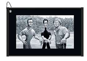 Devant 026456403486 New Inch The Big Three Hi-def Golf Towel