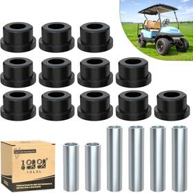 Direct 744759297754 Rear Leaf Springs And Shackles Bushing Sleeve Kit For Club Car Precedent