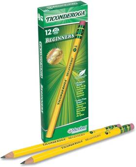 13308-c4 Dixon Ticonderoga Beginners Primary Size #2 1 Count Pack Of 4 Yellow