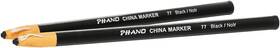 30771 Dixon Industrial Phano Peel-off China Markers 2 Count Pack Of 1 Black