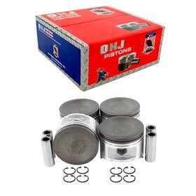 P624.20 Dnj Oversize Piston Set For 1991-1998 Nissan 240sx Altima 2.4l L4 16v