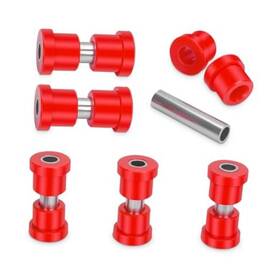 Kwgf5108 Dnk Golf Cart Bushing Kit For Ezgo Txt 1994-2024 Leaf Spring Shackle