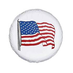Spt0128 Dongguan To International Trade Co. Ltd 17 Inch Universal White American Flag For Diameter 31 -33 Usa