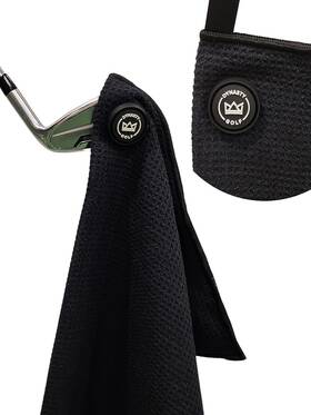 Dynasty Golf 196852341474 Magnetic Towel For Bags - Microfiber Towels Men And Black