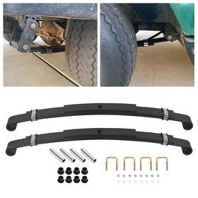 Ecotric Ecomm-005 Golf Cart 3 Leaf Spring Kit Compatible With 1996-2013 Ezgo Txt Model