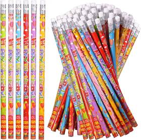 Emzrivo 723269612356 Happy Birthday Pencils Wooden Party Pencil With Multicolor