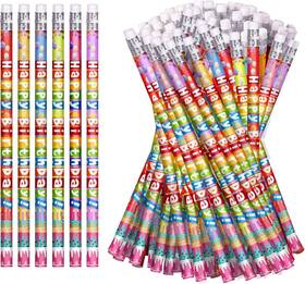 Em-bpfk-72 Emzrivo 72 Pcs Happy Birthday Pencils Colorful 1 Count Pack Of Multicolor