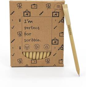 Eplanita 5060670130310 I M Perfect For Scribble Eco Friendly 1 Count Pack Of 12 Black