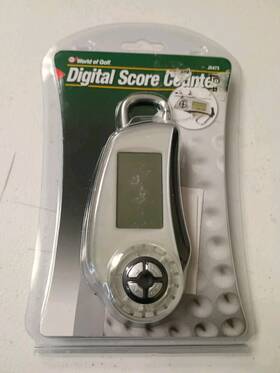 Jr473 Excalibur Digital Golf Pro Electronic Score Keeper Rule Book New