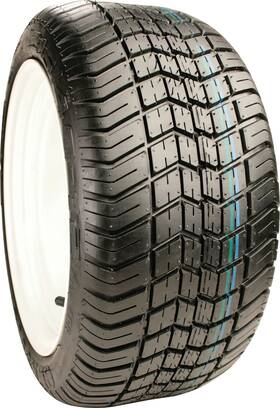 20-051 Excel Set Of 4 Classic 22x11-10 Dot Golf Cart Street Tires Ply