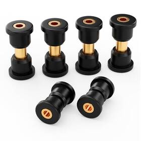 4350119894 Excellence Club Car Precedent Bushings Rear Leaf Spring And Rubber Bushing-black