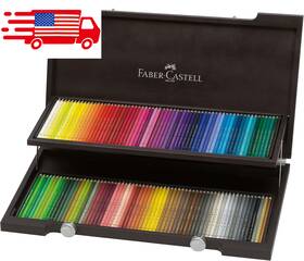110013 Faber-castell Polychromos Artistsft Color 1 Count Pack Of Wooden Case