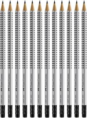 Fc-117200 Faber-castell Grip Graphite Ecopencils With 1 Count Pack Of 12 Multi