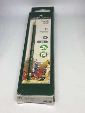 Fc90002bp Faber Castell Faber-castell Pencils 9000 Graphite Art 2b 12 Count Pack Of 1