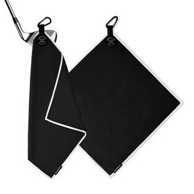 Frevontica 716404927996 Magnetic Golf Towel-premium Ultra Absorbent And 16 Inch X16 Black